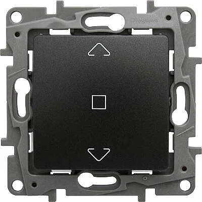 Legrand 768609 Raventi Panjur/Stor 3 Poz.Sıyah - 1