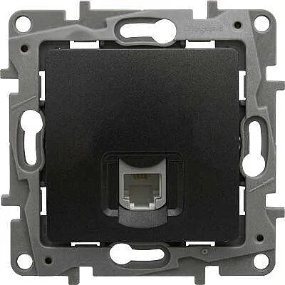 Legrand 768639 Raventi Rj45 Cat6 Utp Sıyah - 1