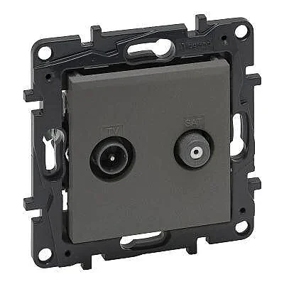 Legrand 768827 Raventi Tv/Sat Gecıslı 14Db Tıtany - 1