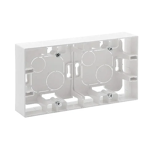 Legrand 768848 Raventi Sıvaustu -2Lı Tıtanyum - 1