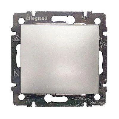 Legrand 770101 Valena Anahtar Mekanizma 10 A - 250V - Alüminyum - 1