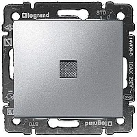 Legrand 770110 Valena Işıklı Anahtar Mekanizma 10 A - 250V - Alüminyum - 1