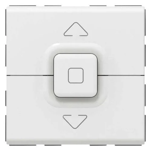 Legrand 77028 Perde/Panjur Liht Butonu, Bir Veya Daha Çok Motor Kontrolü İçin, 3 Konumlu, 500W, 2M, Beyaz - 1