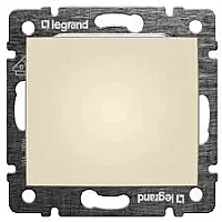 Legrand 774307 Valena Permütatör Mekanizma 10 A - 250V - Bej - 1