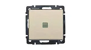 Legrand 774326 Valena Işıklı Vavien Mekanizma 10 A - 250V - Bej - 1