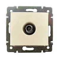 Legrand 774331 Valena -Tv Prizi Geçişli Dağıtım İçin Geçişli Bej - 1