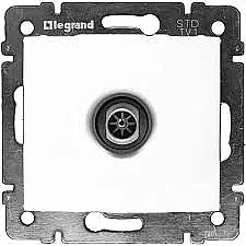 Legrand 774431 Valena -Tv Prizi Geçişli Dağıtım İçin Geçişli Beyaz - 1