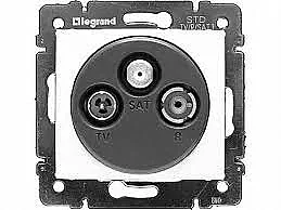 Legrand 774437 Valena -Tv-Rd-Sat Prizi Geçişli Dağıtım İçin Geçişli Beyaz - 1
