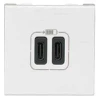 Legrand 77590 Ikili Usb Priz Telefon Şarjı İçin 5V 3A C+C Tipi - 1