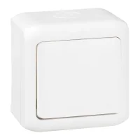 Legrand 782364 Forix Ip44 Serisi Sıva Üstü Beyaz Liht Butonu 6A - 1