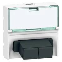 Legrand 78617 Data Prizi Fiber Optik 2Xsc 2M Beyaz - 1