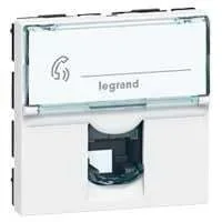 Legrand 78731 S.Armada Rj11 Telefon Prizi 2M Beyaz - 1