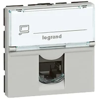 Legrand 79454 Lcs² Sistem Armada Rj45 Cat5E Priz Utp 2Modül Alüminyum - 1