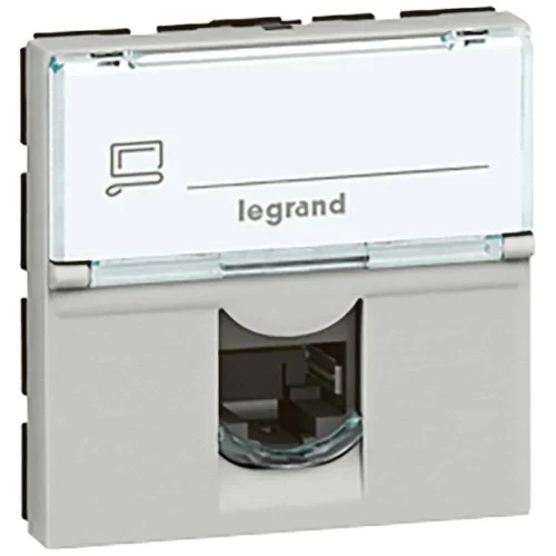 Legrand 79454 Lcs² Sistem Armada Rj45 Cat5E Priz Utp 2Modül Alüminyum - 1