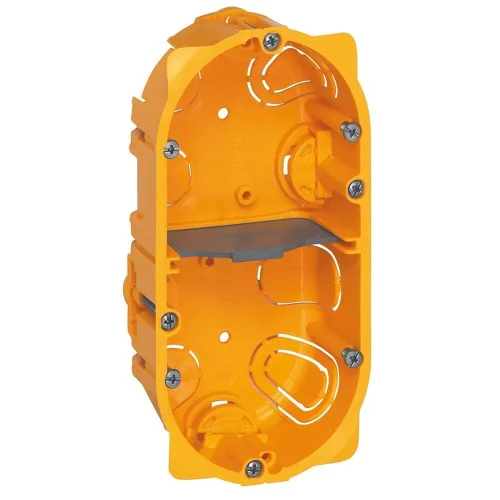 Legrand 80042 Batibox Alçıpan Buat İkili - 4/5 Modül - Derinlik:40Mm - 1