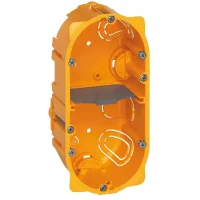 Legrand 80052 Batibox Alçıpan Buat İkili - 4/5 Modül - Derinlik:50Mm - 1