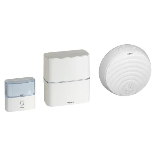 Legrand 94272 Serenity İkili Rf Zil Beyaz - 1