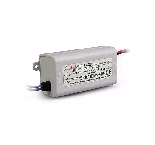 Meanwell Apc-16-350 12-48VDC 350Ma Ip30 Led Sürücü - 1