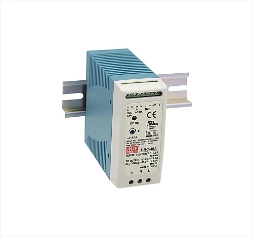 Meanwell Drc-40A Akü Şarj Cihazı Güvenlik Acil Aydınlatma Cctv Ups Battery Charger - 1