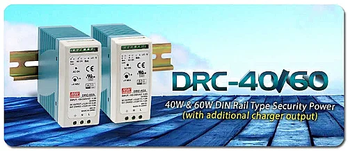 Meanwell Drc-40A Akü Şarj Cihazı Güvenlik Acil Aydınlatma Cctv Ups Battery Charger - 2
