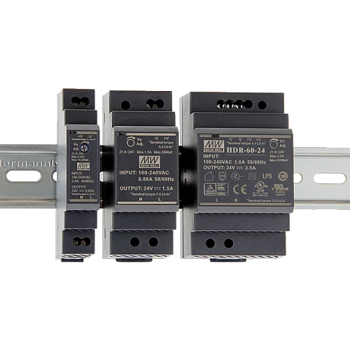 Meanwell Hdr-60-24 24V Smps Güç Kaynağı İnce Model 60 W 24V 2.5A Pano Tip En Ekonomik Seri - 2