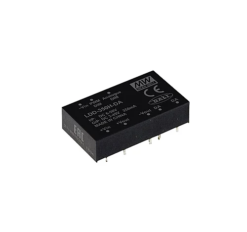 Meanwell Ldd-350H-Da Dc Giriş Dalı Sabit Akım Led Driver Giriş 6-50VDC Çıkış3-45VDC 350Ma Step-Downdalı - 1