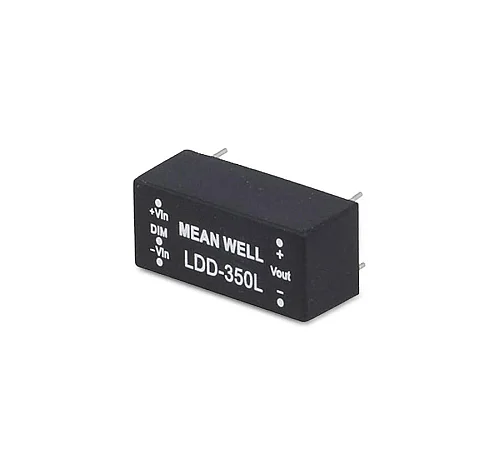 Meanwell Ldd-350L Dc Girişli Sabit Akım Dcdc Led Driver Giriş 9-36VDC Çıkış 2-32VDC 350Ma Step-Down - 1