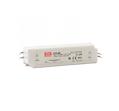 Meanwell Lpc-60-1750 9-34VDC 1750Ma Ip67 Led Sürücü - 1