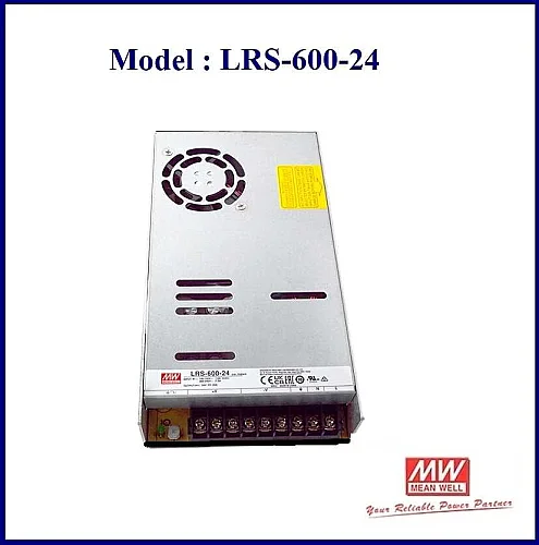 Meanwell Lrs-600-24 Güç Kaynağı En Ekonomik Model İnce 24V Güç Kaynağı 25A - 2