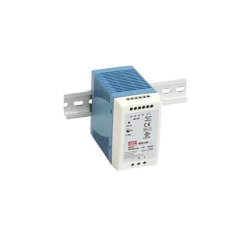 Meanwell Mdr-100-12 12VDC 7.50A Dın Rail Güç Kaynağı - 1