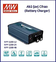 Meanwell Npp-1200-48 Akü Şarj Cihazı 48V Charger - 3