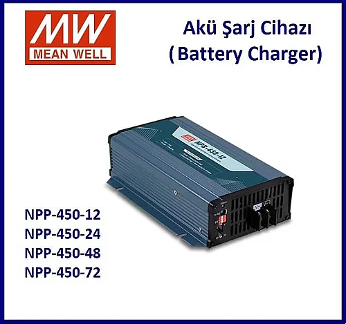 Meanwell Npp-450-72 Akü Şarj Cihazı 72V - 4