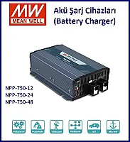 Meanwell Npp-750-12 14.4VDC 43.0A 150-500Ah Vadj(10.5-21V)&Powersup - 2