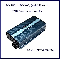 Meanwell Nts-1200-224-Eu İnverter 24V-220VAC Çevirici 1200W Dönüştürücü - 2