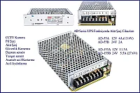 Meanwell Psc-60A-C Akü Şarj Cihazları Ups Fonksiyonlu Cctv Kamera Güvenlik Acil Aydınlatma Güç Kaynağı - 4