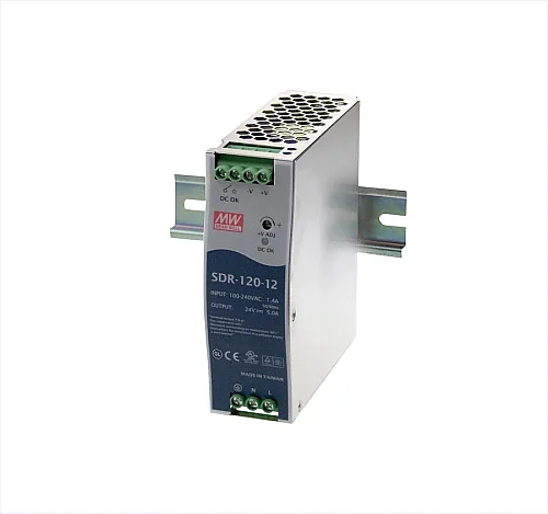 Meanwell Sdr-120-12 12VDC 10.0A Dın Rail Güç Kaynağı - 1