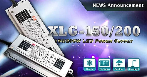 Meanwell Xlg-150-12 Metal Kasa Dış Mekan Ip67 Led Trafo 12VDC 12.5A Sabit Voltaj Şerit Led Adaptör Led Driver Dalı Dimli - 8