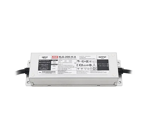 Meanwell Xlg-200-H-A 27-56VDC3500-5550Ma Constant Power+Adj. Led Driver - 1