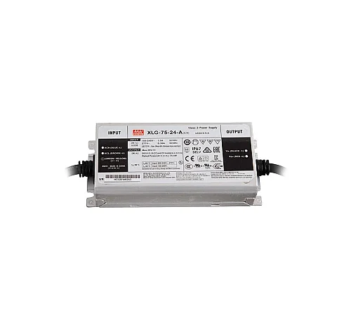 Meanwell Xlg-75-24-A 75W 24V Metal Kasa Ip67 Led Driver - 1