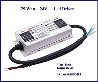 Meanwell Xlg-75-24-A 75W 24V Metal Kasa Ip67 Led Driver - 2