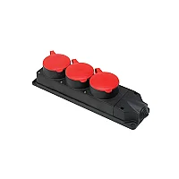 Mete Enerji 401052 3X25A 3'lü Grup Priz - 1