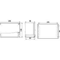Mete Enerji 402512 130X190X90 Alüminyum Buat - 2