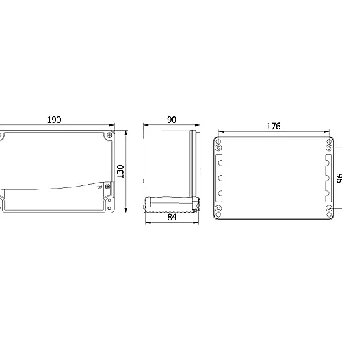 Mete Enerji 402512 130X190X90 Alüminyum Buat - 2