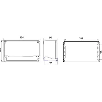 Mete Enerji 402514 130X230X90 Alüminyum Buat - 2
