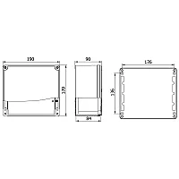Mete Enerji 402518 170X190X90 Alüminyum Buat - 2
