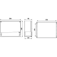 Mete Enerji 402520 190X250X90 Alüminyum Buat - 2