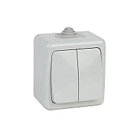 Mete Enerji 40500205 Nemli Yer Komutatör Anahtar Gri - 1