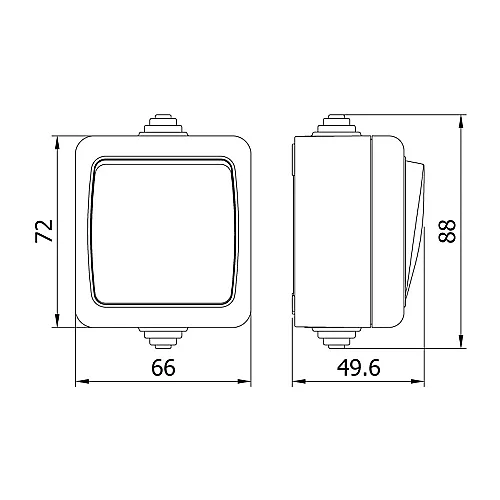 Mete Enerji 40500305 Nemli Yer Çağırma Gri - 2