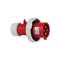 Mete Enerji 406110V 4X32A Düz Fiş Ip67 Vidalı - 1