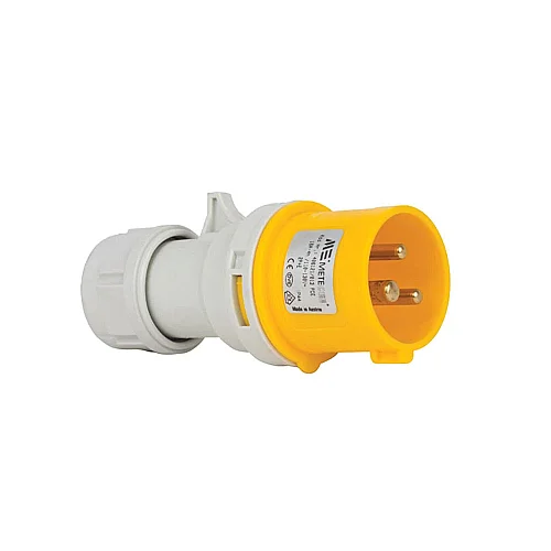 Mete Enerji 406121V 3X16A Düz Fiş Ip44 110V 4H Vidalı - 1